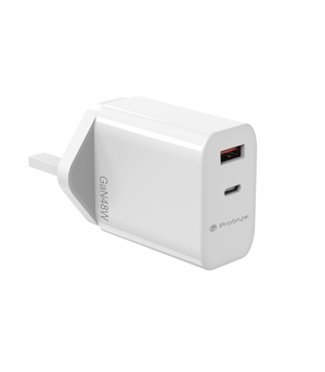 48w adapter white